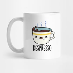 Depresso Cute Sad Espresso Coffee Pun Mug